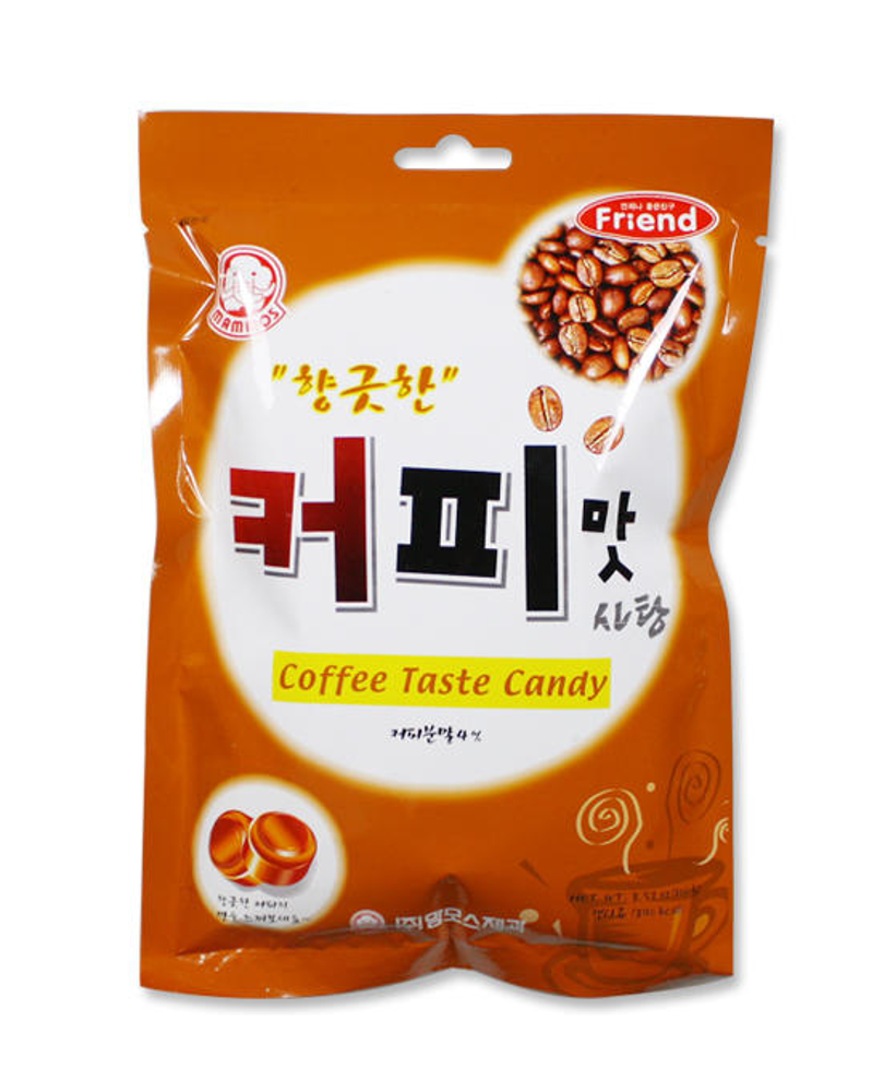 [맘모스] 커피맛 캔디 100g 유통기한: 2025.10.22